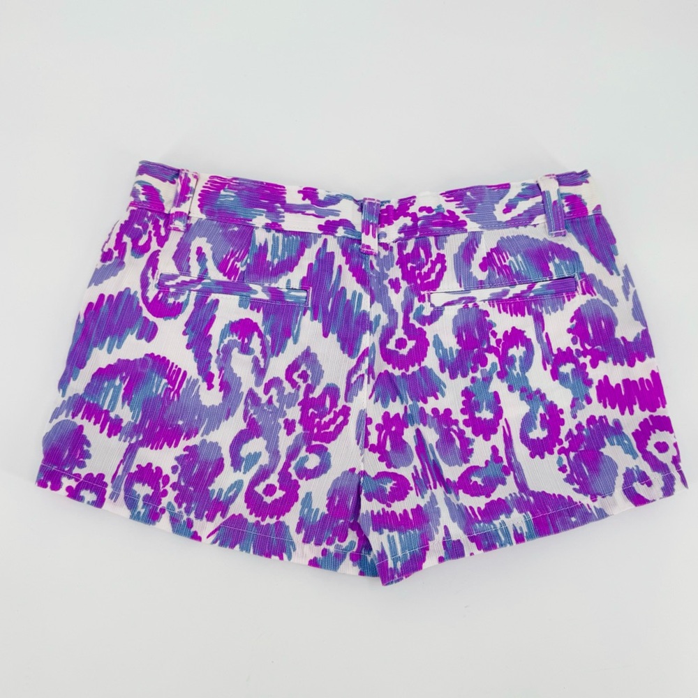 Lilly Pulitzer Addie Amethyst Flamingo Print Beach Bathers/Shorts